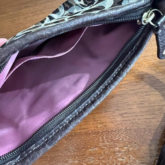 Coach Madison Top Handle Wristlet Pouch In Ocelot - Vintage - EUC - Picture 11 of 12